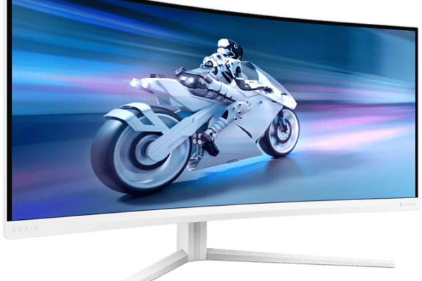 Philips Evnia 34M2C5501A – новый монитор с изогнутым экраном. Быстрая матрица VA, высокая частота обновления и Ambiglow