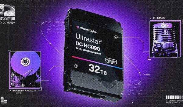 Western Digital представила серию современных жестких дисков (HDD) большой емкости.