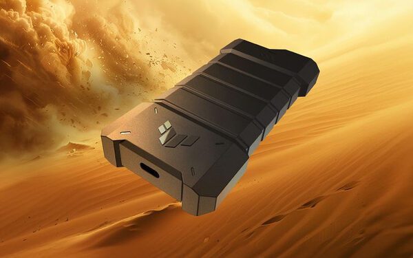 ASUS TUF Gaming A2 — представлен водонепроницаемый чехол для SSD-носителей. Вы можете рассчитывать на быструю передачу данных