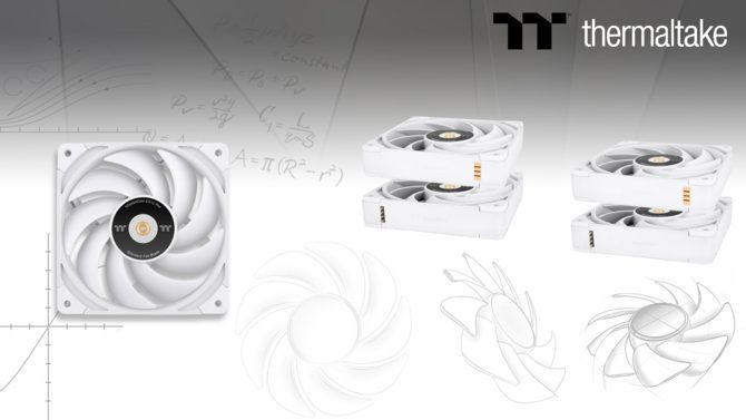 Thermaltake TOUGHFAN EX12 Pro и EX 14 Pro — новая цветная версия вентиляторов с цепочным подключением и без RGB