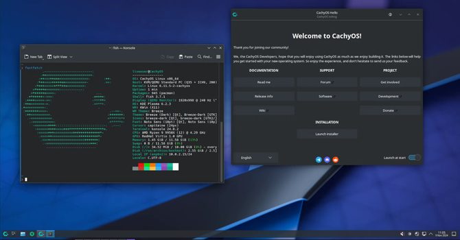 В CachyOS улучшена поддержка AMD Strix Point и 3D V-Cache. Новая версия оптимизированного дистрибутива Linux доступна для скачивания