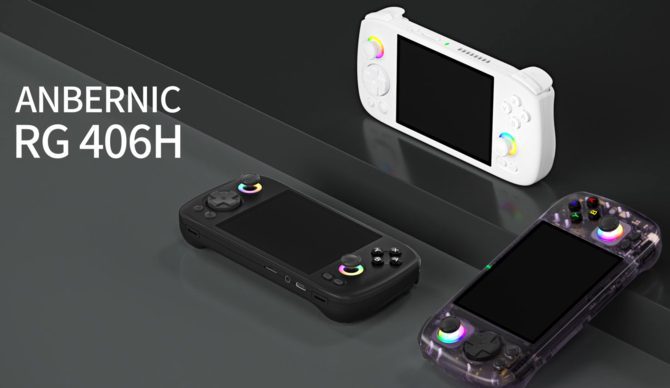 Anbernic RG 406H — новый наладонник для ретро-игр, который заменит вашу консоль Sony PSP. Система Android, экран IPS и подсветка RGB.