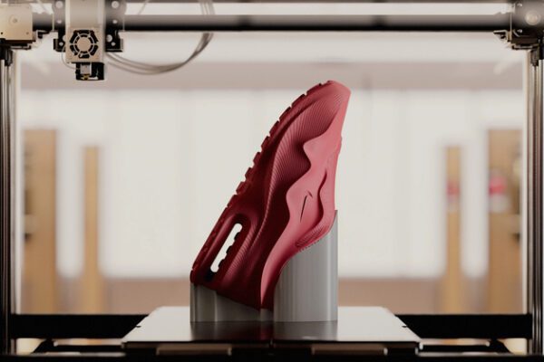 Nike Air Max 1000 — обувь, которая (почти) полностью была напечатана на 3D-принтере. Результат сотрудничества с Целлерфельдом