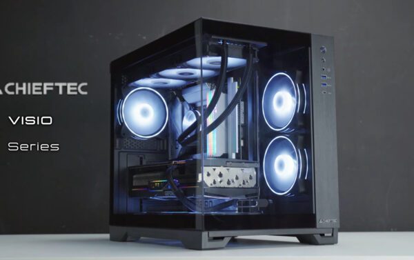 Chieftec Visio и Visio Air — премьера двухкамерных стеклянных компьютерных корпусов ATX с большими возможностями
