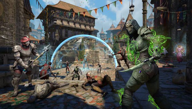 The Elder Scrolls Online — ZeniMax продолжает разработку игры. Модифицированные поля боя представляют новые аттракционы и огромную PvP-арену.