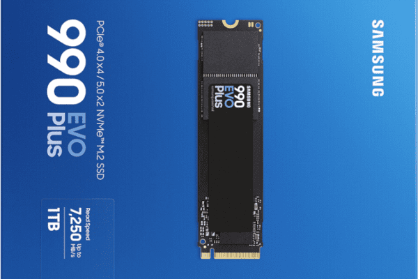 SSD Samsung 990 EVO Plus, т.е. интерфейс PCIe 5.0 и PCIe 4.0 в одном носителе. Высокая производительность и надежность