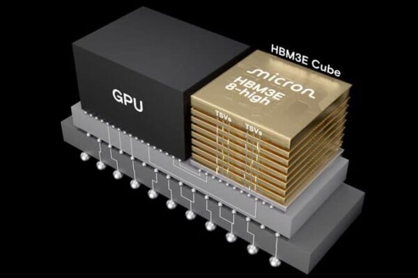 Память Micron HBM4E получит специальный базовый кристалл