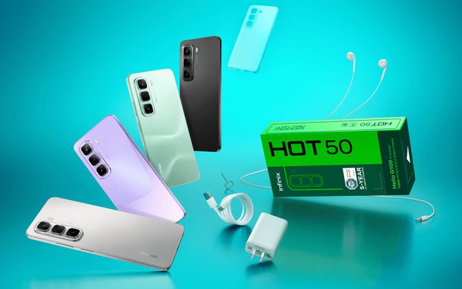 Новые смартфоны серии Infinix HOT 50 уже доступны. Проверьте, стоят ли они вашего интереса