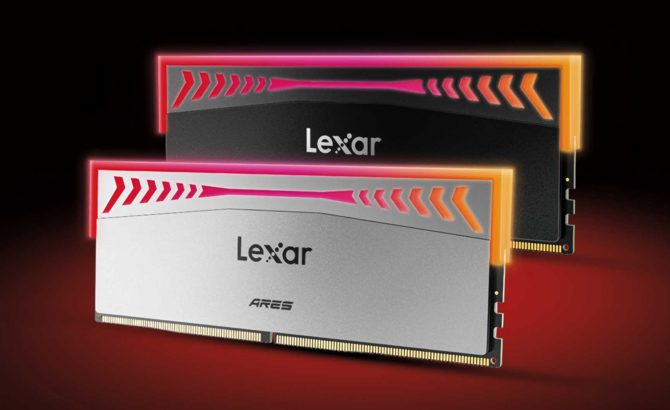 Компания Lexar представила модули Ares DDR5-6000 RGB с низкими таймингами. Решение посвящено платформе AM5.
