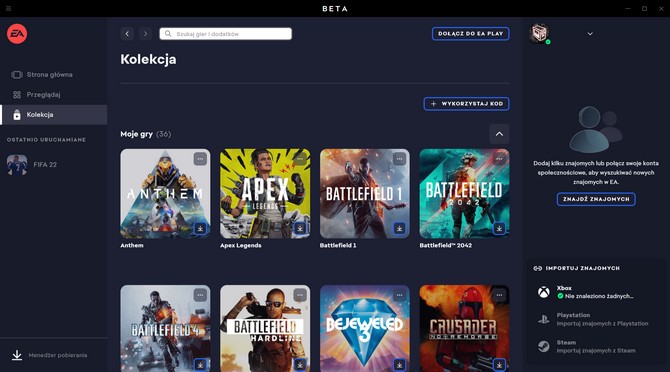 Стоит ли переходить с Origin на программу запуска приложений EA? Проверяем, на что способна новая платформа из бета-фазы (nc1)