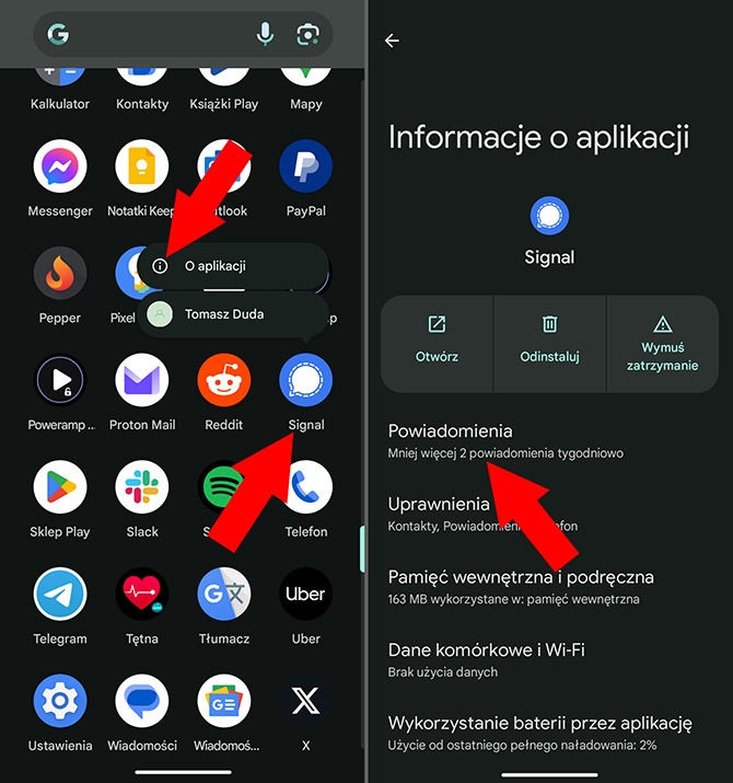 Как включить или отключить всплывающие сообщения в чате на телефоне Google Android? Пошаговое руководство (nc1)