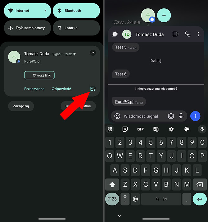 Как включить или отключить всплывающие сообщения в чате на телефоне Google Android? Пошаговое руководство (nc1)