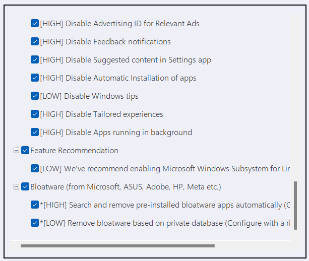 Удалите телеметрию и ненужный мусор из Windows всего за несколько кликов. Приложение BloatyNosy вам в этом поможет (nc1)