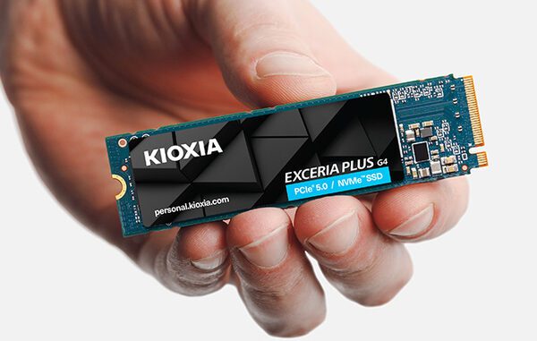 Kioxia Exceria Plus G4 — анонсирована новая серия SSD-накопителей, использующих стандарт PCIe 5.0