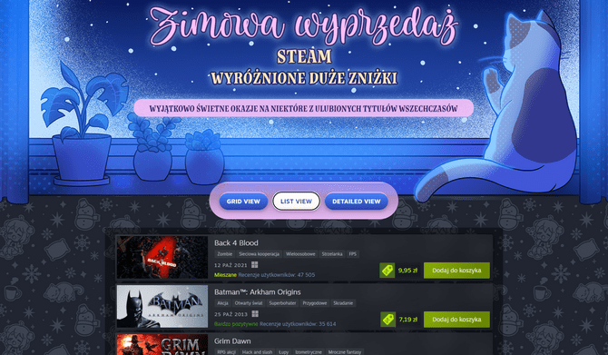 Зимняя распродажа Steam 2024 — стартовала одна из крупнейших распродаж этого года. Много игр по низким ценам.