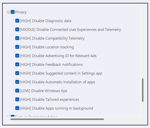 Удалите телеметрию и ненужный мусор из Windows всего за несколько кликов. Приложение BloatyNosy поможет вам в этом (nc1)