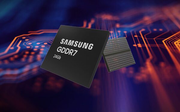 Samsung скоро представит первые чипы GDDR7 со скоростью 42,5 Гбит/с и плотностью 24 Гбит