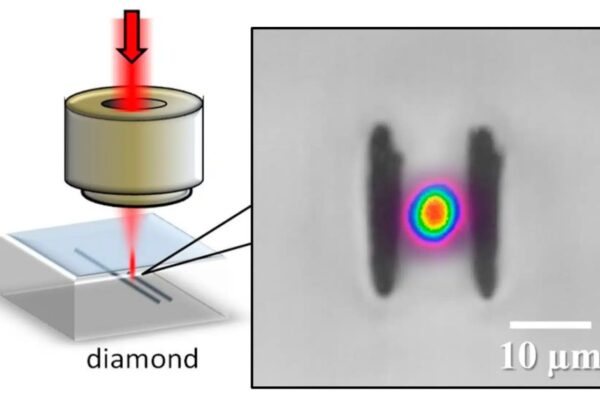 Новая лазерная технология на поверхности алмаза достигла атомной точности