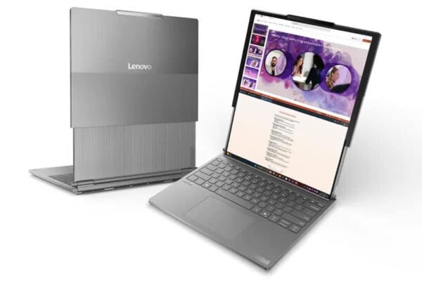 В сеть утекли первые фотографии ноутбука Lenovo ThinkBook Plus с расширяемым дисплеем