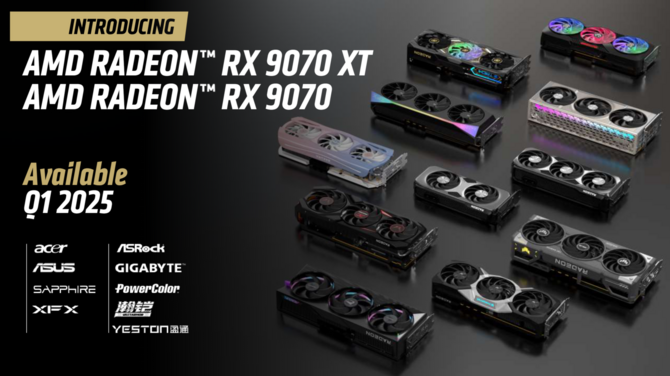 AMD Radeon RX 9070 (XT) — обзор нереференсных видеокарт от ASUS, Gigabyte и PowerColor