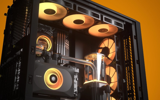 Corsair FRAME 4000D — премьера модульного корпуса для ПК на выставке CES 2025. Мы получим регулируемые направляющие для вентиляторов