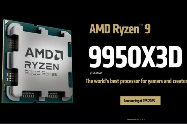 AMD раскрыла, какой будет игровая производительность Ryzen 9 9950X3D и 9900X3D