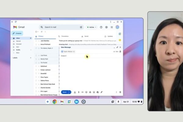 Google выпустила функцию контроля выражения лица для Chromebook