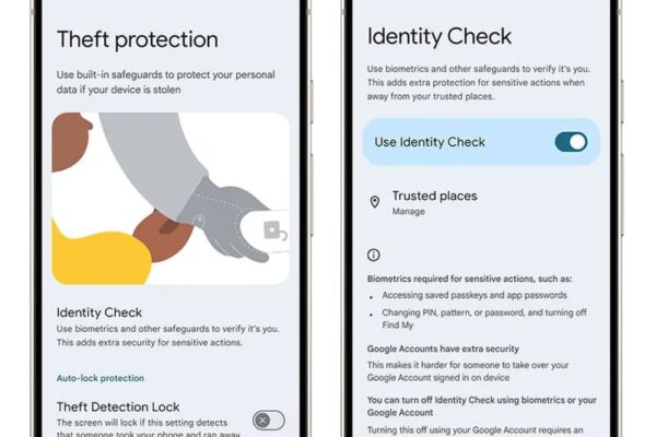 Google улучшил Android-Smartphones от Thieves-You, нужно чаще сканировать отпечатки пальцев, когда у вас нет дома