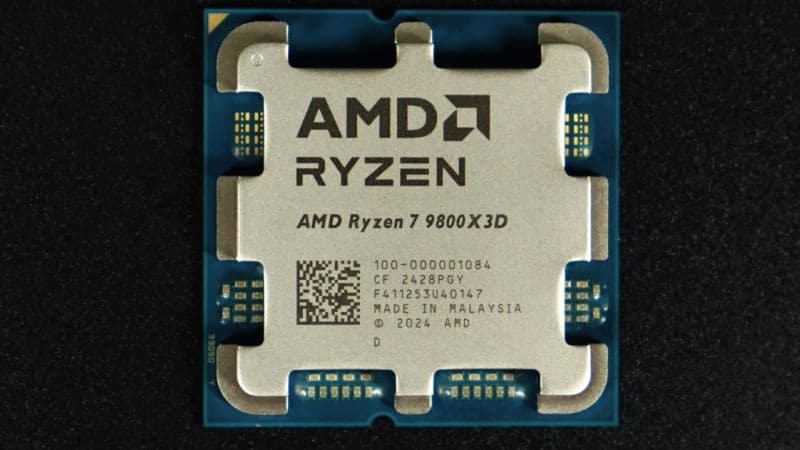 На китайских торговых площадках появилась подделка AMD Ryzen 7 9800X3D