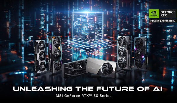 Видеокарты MSI SUPRIM, Vanguard, Gaming и Ventus с видеокартами NVIDIA GeForce RTX 5000