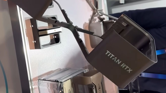 NVIDIA TITAN RTX — опубликовано видео, демонстрирующее элементы конструкции мощного графического процессора, который так и не дебютировал
