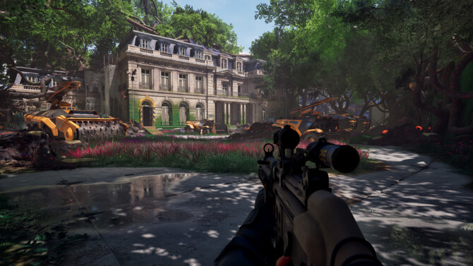 Forest Reigns - FPS с элементами выживания и РПГ от создателей СТАЛКЕРА. Презентация игрового процесса в районе павшего Парижа