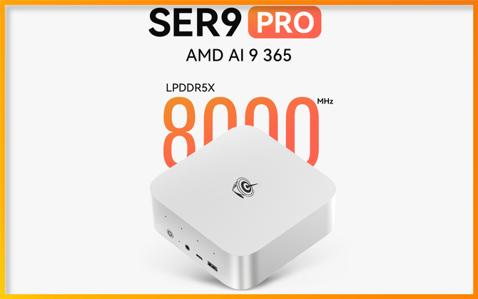 Beelink Ser9 Pro - Новый мини -ПК с AMD Ryzen AL 9 365 и 32 ГБ ОЗУ. Охлаждение с помощью паровой камеры, встроенные динамики и USB4