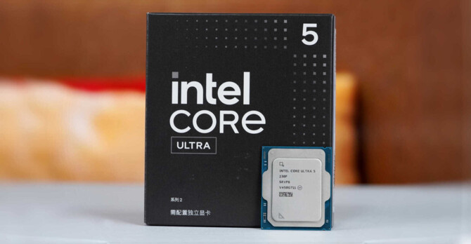 Intel Core Ultra 5 230F-10-балльный процессор Arrow Lake с уникальным дизайном тепло-баланса