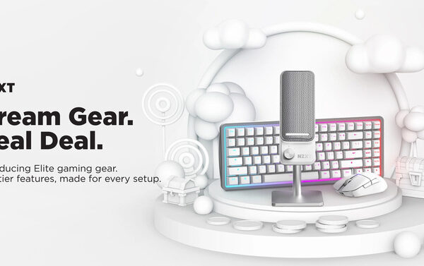 NZXT объявляет премьеру новых компьютерных периферийных устройств. Серия NZXT Elite включает в себя мышь, клавиатуру и микрофон