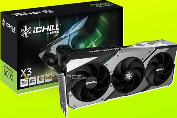 Появилось первое изображение GeForce RTX 5090 — видеокарта имеет 32 ГБ видеопамяти и большой кулер