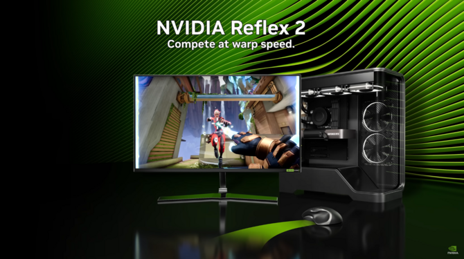 Nvidia Reflex 2 изначально только для карт Geforce RTX 5000.
