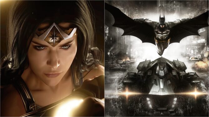В игре Wonder Woman в беде, проект снова создан. И Rockstsyady, как предполагается, готовит другого Бэтмена