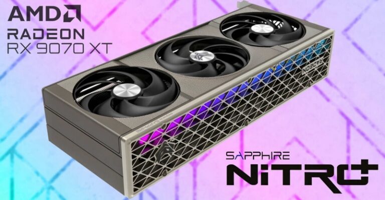 Sapphire Radeon RX 9070 XT Nitro+ со скрытым разъемом питания был показан на изображениях