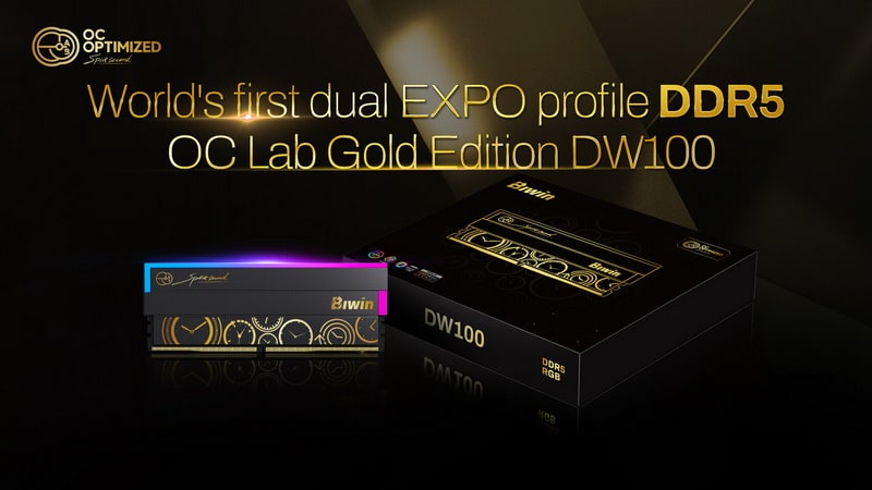 Biwin представил двойные профильные модули DDR5 «Первое в мире» для разгона AMD Expo