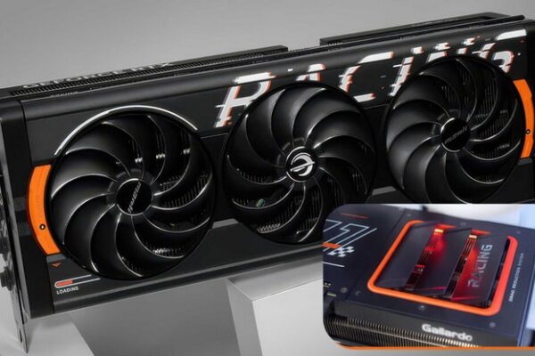 Manli представила GeForce RTX 5090D и RTX 5080 со спортивными спойлерами и голосовым контролем с RGB-Watercol