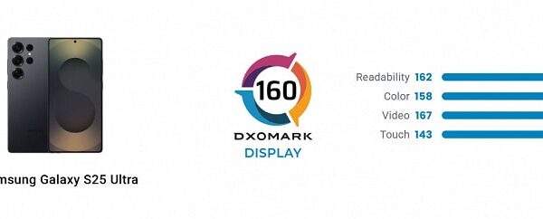 Dxomark: Samsung Galaxy S25 Ultra имеет лучший экран в мире на рынке смартфонов