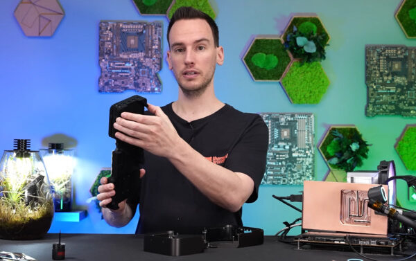Der8auer представляет один из первых водных блоков для Nvidia GeForce RTX 5090 Основатели.