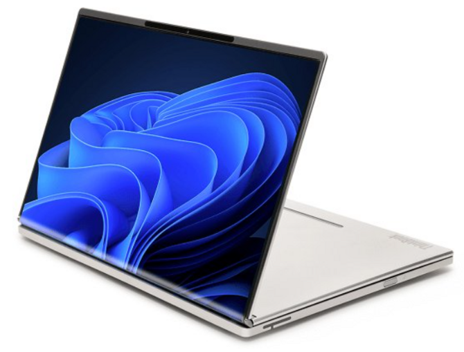 Lenovo Thinkbook Flip AI PC - компания планирует премьеру другого необычного ноутбука, на этот раз с гибким OLED -экраном