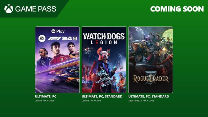 Xbox Game Pass - набор новых продуктов на второй половине февраля, включая часы Dogs: Legion and Warhammer 40K: Rogue Trader