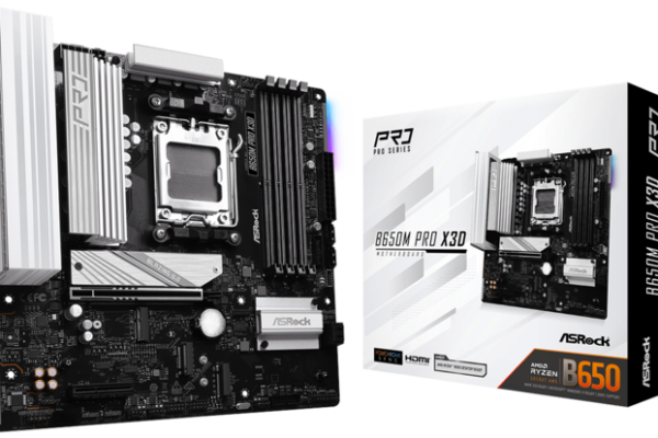 Asrock B650M Pro X3D - новая материнская плата с не последним чипсетом. Дешевый вариант для чипов Ryzen с 3D V-Cieme Memory