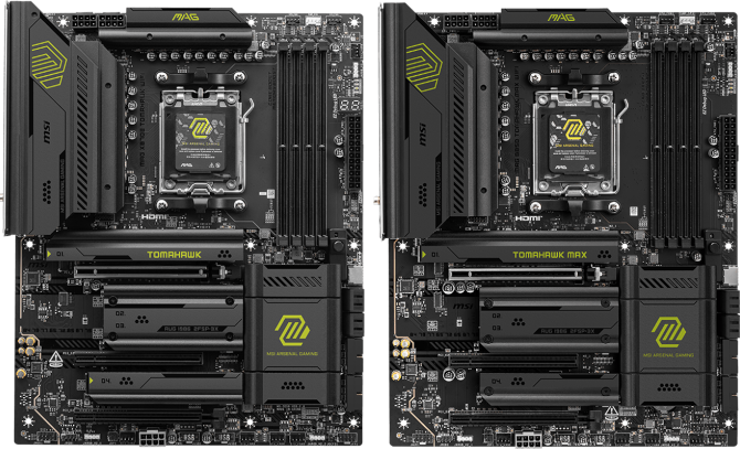 MSI MAG X870E TOMAHAWK WIFI и MSI MAG B850 TOMAHAWK MAX WIFI - Хорошо -стоимость и оснащенные материнские платы AM5