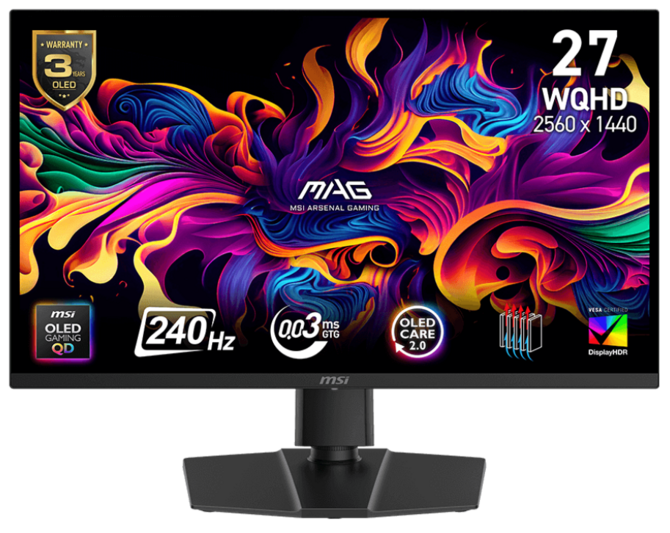 MSI MAG 273QP X24 - Новый QD -монитор для игроков, который должен быть дешевле, чем модель MSI MAG 271QPX