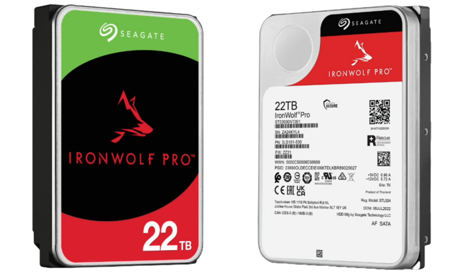 Seagate Ironwolf Pro - есть дальнейшие случаи продажи используемых жестких дисков в качестве новых
