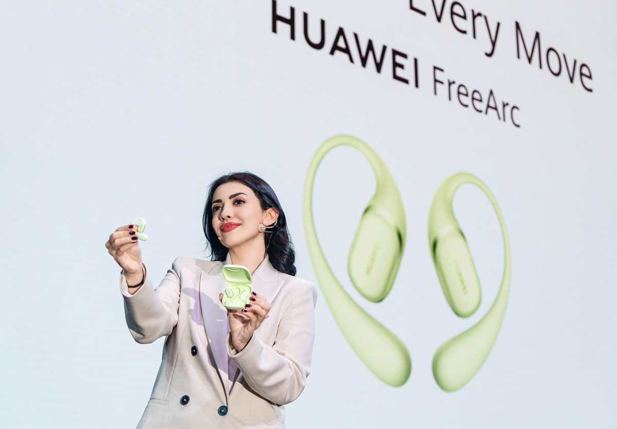 Первые наушники Huawei Freearc-Huawei с ушами, созданные для активного образа жизни